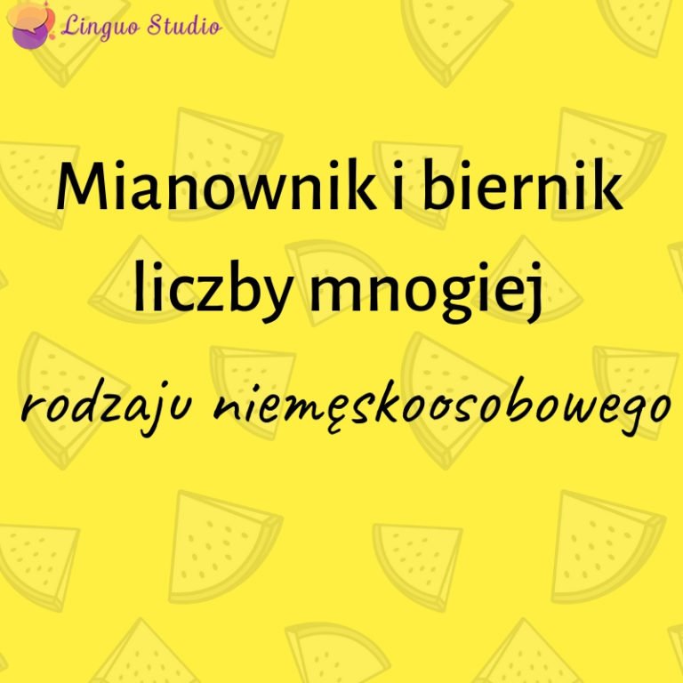 Польская грамматика #38